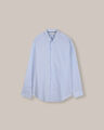 Camisa Slim Azul,AZUL PASTEL